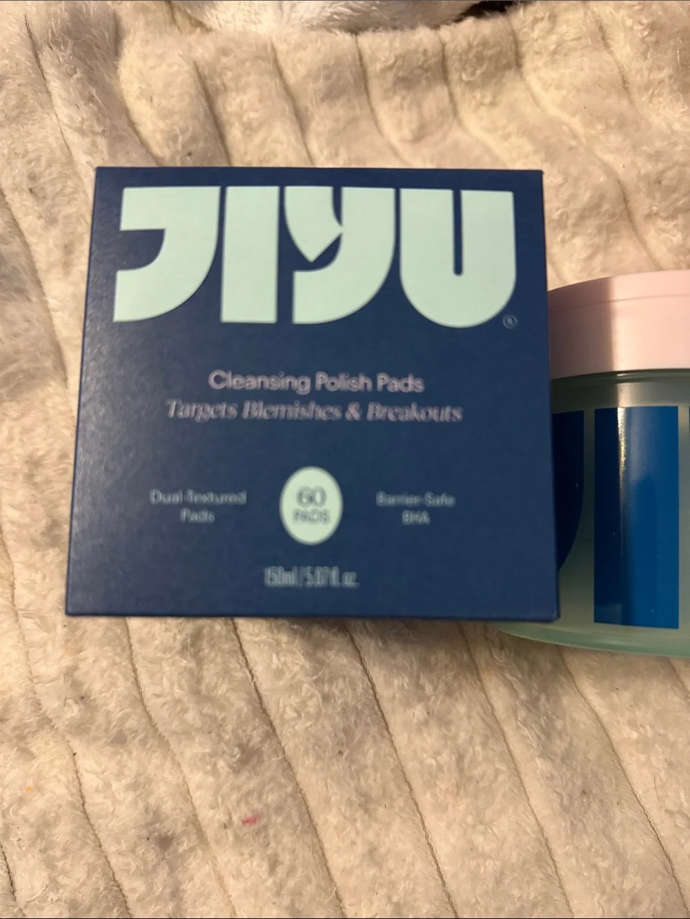 Cleansing Polish Pads - Pink & Teal (60 Pads)